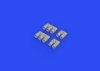 Eduard 648683 F6F exhaust stacks EDUARD 1/48